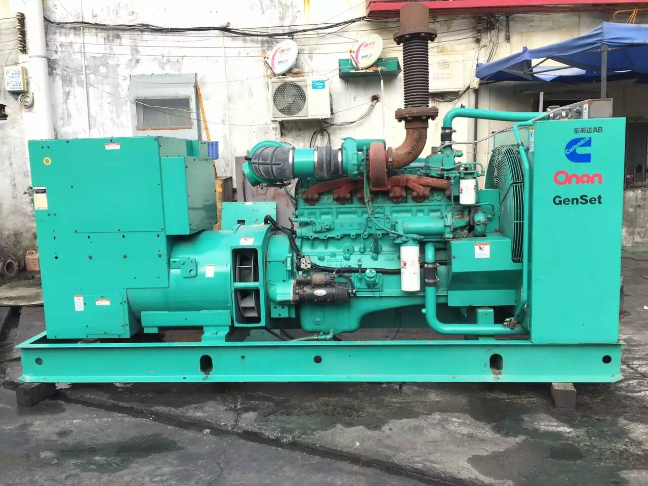 丹阳租赁发电机-柴油发电机不正常冒烟的原因